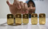 Harga Emas Turun, Satu Gram Dibanderol Rp837.000