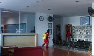 Udinus Rutinkan Penyemprotan Disinfektan Seminggu Sekali