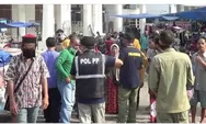 Kebijakan Local Lockdown Bikin Pedagang Pasar Tiban Tegal Resah
