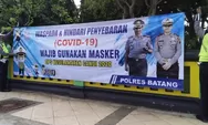 Minimalisir Covid-19, Satlantas Polres Batang Gelar Operasi Keselamatan Candi 2020