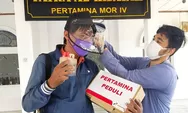 Apresiasi Awak Media, Pertamina MOR IV Berikan Paket Pencegahan Covid-19