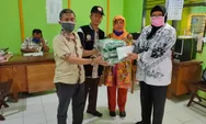 Peduli Covid-19, Masker kain Buatan SMK PGRI 2 Pegandon Kendal Dijual Murah