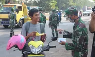 TNI Bagikan Masker Malah Dikira Razia