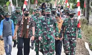 Kasdam IV Diponegoro Tinjau Lokasi TMMD di Grobogan