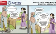 [Komik] Pendaftaran Gerai Kopi Mi di kantor Kecamatan