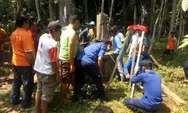 Tercebur ke Sumur 12 Meter, Pria Asal Boja Selamat