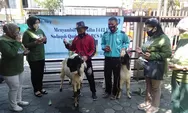 Rotary Semarang Berikan Empat Ekor Kambing
