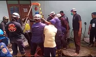 Terjebak di Sumur, Seekor Sapi Kurban Langsung Disembelih