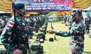 Yonif Raider 400/BR Siap Dikirim ke Perbatasan Papua Nugini