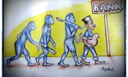 [Kartun] Ayo Nabung di Bank by Agus Sularno