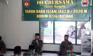 Peringati 1 Muharam 1442, Dandim 0736/Batang Doakan Covid-19 Segara Usai