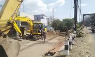 Pembangunan Tambahan Jembatan Besi Sampangan Mulai Dikerjakan