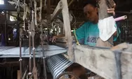 Bertahan di Tengah Pandemi, Perajin Tenun Desa Cepagan Batang Sasar Pasar Eropa