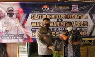 Rentan Tertular Covid-19, Kapolres Batang Bekali Wartawan Paket Imunitas