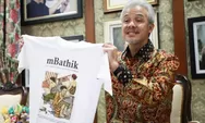 Ganjar Dorong Inovasi Batik Jateng Terus Berkembang