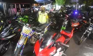 Ratusan Motor Terjaring Razia Knalpot Brong di Solo