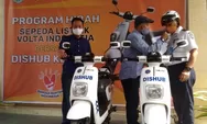 Dishub Kendal Patroli Gunakan Sepeda Listik di Lokasi CFD