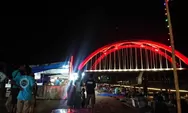Jembatan Kali Kuto Jadi Tempat Wisata Kuliner Warga