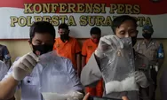 Polresta Surakarta Ungkap Peredaran Sabu-sabu 344 Gram Senilai Rp400 Jutaan