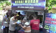 Belanja di Kedai Murah Satlantas Polres Kendal, Masing-masing Barang Cuma Rp3.000