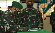 Estafet Kepemimpinan Beberapa Pejabat Kodam IV/Diponegoro Diserahterimakan