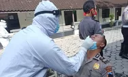 Pilkada Solo: Ratusan Personel Polisi Jalani Rapid Antigen Covid-19