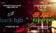 KPK Anugerahi bank bjb Penghargaan Pengelolaan LHKPN Terbaik dan Finalis UPG Terbaik