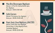 [Infografis] Daftar Tempat Ngopi di Sekitar UIN Walisongo