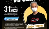 Ganjar Gelar Malam Tahun Baru Virtual Berhadiah Sepeda