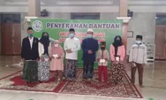 Buka Tahun 2021, Bupati Batang Salurkan Bantuan Yatim Paitu