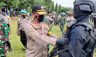 Unjuk Kekuatan, Polri-TNI Gelar Latihan Gabungan di Gunung Kendil dan Tawangmangu