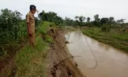Tanggul Longsor Ancam Pertanian Warga Pucangrejo