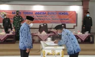Sertijab Bupati Kendal ke Pelaksana Harian, Mirna Annisa Tak Hadir