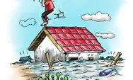 [Kartun] Indonesia Dilanda Banjir Covid-19