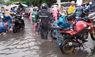Banjir Semarang, Genangan di Jalan Kaligawe Capai 40 cm