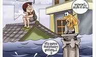 [Kartun] Semarang 'Dalane' Banjir