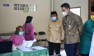 Kejar Target Vaksin, Bupati Lakukan Pengawasan Langsung