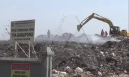 Sampah di TPA Darupono Lama Menggunung Timbulkan Bau