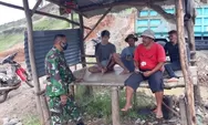 Covid-19 Masih Tinggi, Babinsa Pageruyung Keliling Ingatkan Prokes
