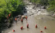 Pemuda Temanggung Terseret Arus Sungai Lungge, Pencarian Sudah Masuk Hari Kedua