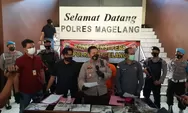 Polres Magelang Tangkap Satpam Pencuri Besi Trees Grate Proyek KSPN Borobudur