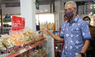 Ganjar Ajak Belanja di Warung-warung, Tetap Patuh Prokes!