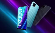 Sepesifikasi Realme Narzo 30A, RAM 4 GB, Baterai 6.000 mAh, Harga Rp1 Jutaan?