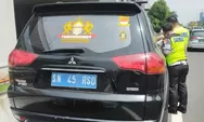 Polisi Tilang Mobil Pajero Sport Plat SN 45 RSD, Siapa Pemiliknya?