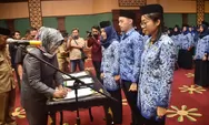Bupati Bogor Lantik 577 CPNS Menjadi PNS di Lingkup Pemerintah Kabupaten Bogor