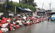 Sampah Berserakan di Pasar Citeureup