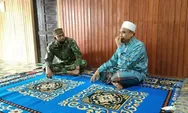 TNI Lakukan Anjang Sana Ke Pondok Pesantren Di Desa Babaung