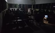 TNI Gelar Nonton film Perjuangan Bersama Masyarakat