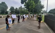 Puluhan Pekerjaan jalan di Kabupaten Bogor banyak yang tak sesuai Spesifikasi, Mahasiswa Demo PUPR