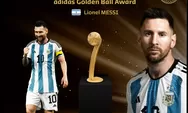 Lionel Mesi Dua Kali Raih Golden Ball